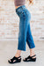 Judy Blue Sunshine High Waist Wide Leg Crop Jeans - Boujee Boutique 