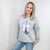 Simply Love Girly Rock & Roll Graphic Long Sleeve Sweatshirt - Boujee Boutique 