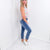 Judy Blue Brooke Slim Fit Mid Rise Cuffed Light Wash Jeans - Boujee Boutique 