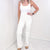 Judy Blue Sassy White Braided Waist Wide Leg Jeans - Boujee Boutique 