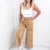 Camel Brown Relaxed Retreat Washed Terry Knit Oversized Pull on Pants - Boujee Boutique 