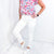 Judy Blue Mid Rise White Braided Side Seam Relaxed Jeans - Boujee Boutique 
