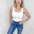 Judy Blue High Waist Destroyed Knee Frayed Hem Straight Leg Jeans - Boujee Boutique 