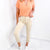 Judy Blue Cream Garment Dyed Tummy Control Skinny Jeans - Boujee Boutique 