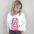 Caution Fall In Love White Sweatshirt - Boujee Boutique 