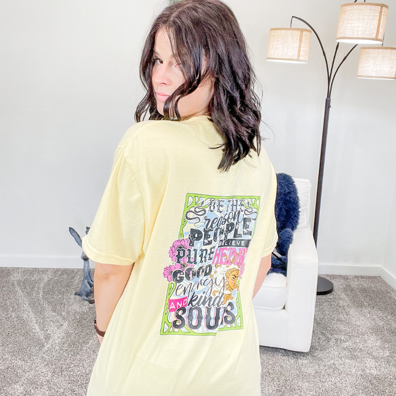 Be the Reason People Believe Butter Graphic Tee - Boujee Boutique