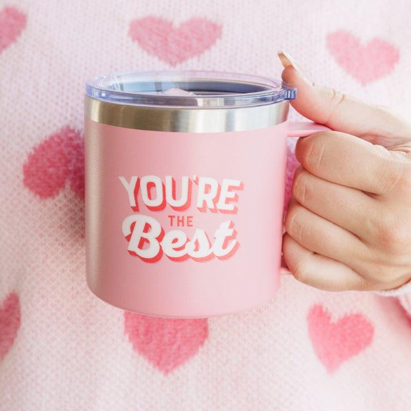 You&#39;re The Best 14 Oz Double Walled Travel Mug - Boujee Boutique 