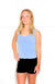 Pol Fitted Ribbed Deep V Neckline Tank Top in 7 Colors