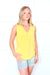 Pol Pineapple Yellow Soft Loose Knit Tank Top