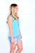 Pol Lace Keyhole Open Back Tank Top in 4 colors
