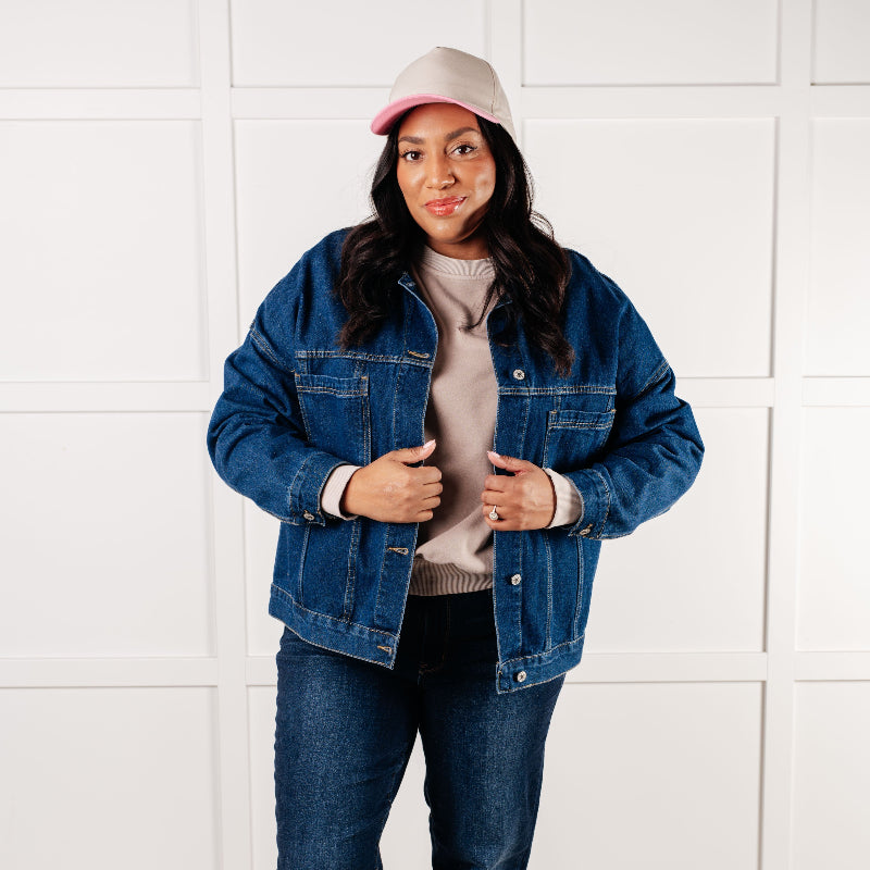 Have We Met Oversized Denim Jacket