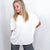 Spring Bloomin Ribbed Oversized Short Sleeve Top in 3 Colors - Boujee Boutique 