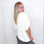Spring Bloomin Ribbed Oversized Short Sleeve Top in 3 Colors - Boujee Boutique 