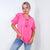 Bright Detailed Button Closure Scoop Neckline Short Sleeve Top in 7 Colors - Boujee Boutique 