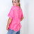 Bright Detailed Button Closure Scoop Neckline Short Sleeve Top in 7 Colors - Boujee Boutique 