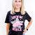Simply Love LET'S GO GIRLS Round Neck Short Sleeve T-Shirt - Boujee Boutique 