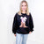 Simply Love Girly Cowgirl Graphic Long Sleeve Sweatshirt - Boujee Boutique 