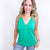 POL Butter Soft Button V Neckline Tank Top in 4 Colors - Boujee Boutique 