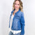 Risen Every Occasion Denim Button Up Jacket - Boujee Boutique 