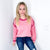 Let's Dream Faded Oil Washed Long Sleeve Crew Neckline Pullover in 4 Options - Boujee Boutique 