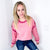 Let's Dream Faded Oil Washed Long Sleeve Crew Neckline Pullover in 4 Options - Boujee Boutique 