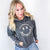 Happy Bliss Mineral Washed Long Sleeve Hoodie In 4 Options - Boujee Boutique 