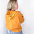 Street Chic Open V Neckline Terry Pullover Hoodie in 3 Options - Boujee Boutique 