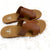 Corkys Bogalusa Smooth Cognac Faux Leather Sandals - Boujee Boutique 