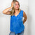 Malory Washed V Neckline Sleeveless Tank Top in 6 Colors - Boujee Boutique 