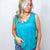 Malory Washed V Neckline Sleeveless Tank Top in 6 Colors - Boujee Boutique 
