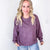 Casual Luxe Brushed Hacci Loose Fitting Long Sleeve Top In 3 Options - Boujee Boutique 