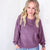 Casual Luxe Brushed Hacci Loose Fitting Long Sleeve Top In 3 Options - Boujee Boutique 
