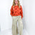 Flower Power Mineral Washed Cotton Jersey Top in 3 Colors - Boujee Boutique 