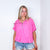 Weekend Getaway Vintage Washed Waffle Thermal Short Sleeve Half Zip Up Hoodie in 2 Colors - Boujee Boutique 