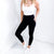 Rae Mode Everyday Basic Capri Leggings in Black - Boujee Boutique 