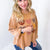 All Hearts Aglow Mineral Wash Patch Terry Knit Pullover In 3 Options *Final Sale*