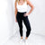 Rae Mode Everyday Basic Capri Leggings in Black - Boujee Boutique 