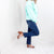 Judy Blue Tiffani Slim Fit High Waist Released Hem Jeans - Boujee Boutique 