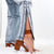 Breakers Bay Washed Tencel Cargo Pants in Denim - Boujee Boutique 