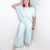 Urban Glide Wide Leg Cargo Palazzo Pants In Aqua