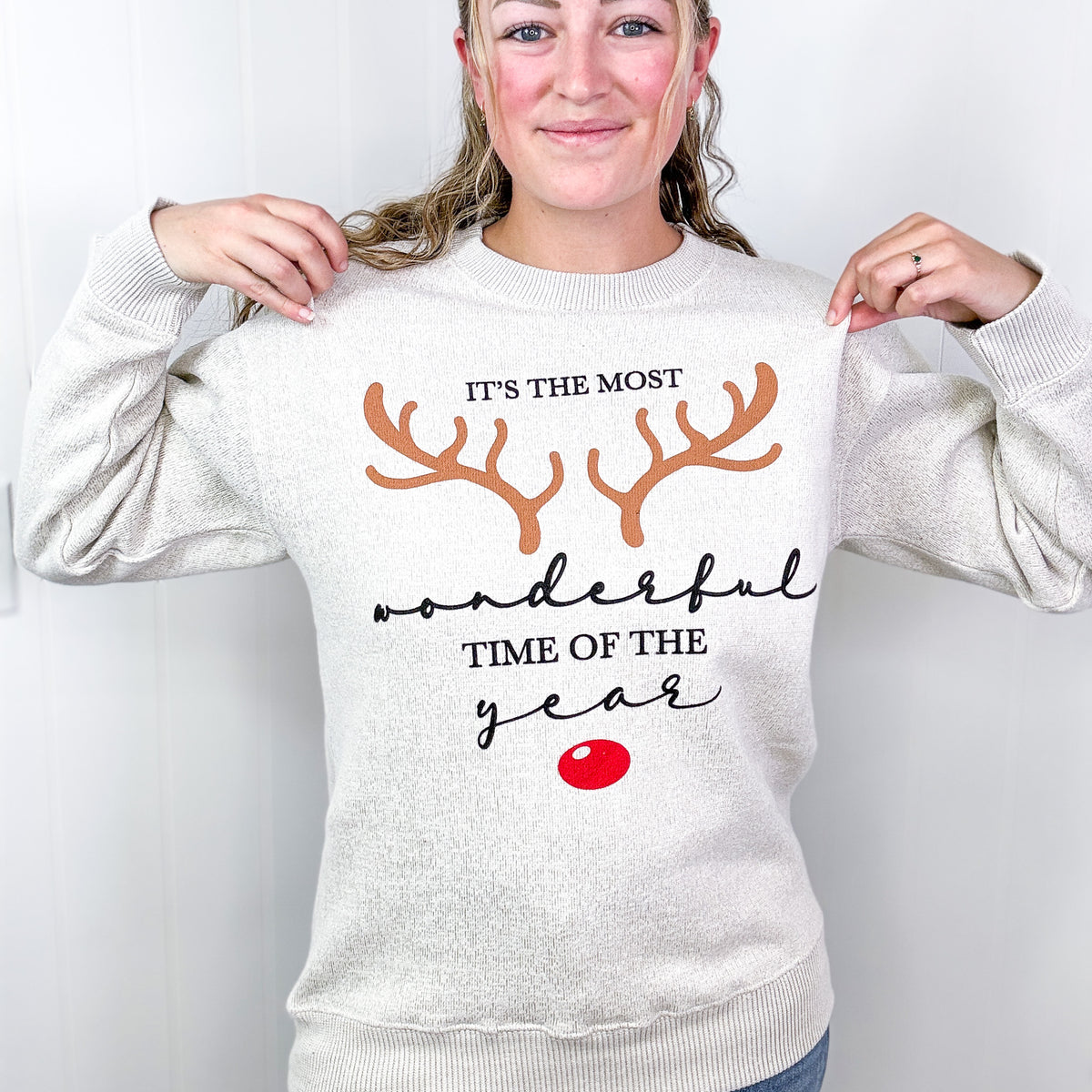 Oatmeal It's the Most Wonderful Time Of The Year Sweater