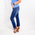 BAYEAS Distressed Cropped Dark Wash Jeans - Boujee Boutique 