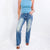 BAYEAS Ultra High-Waist Gradient Bootcut Jeans - Boujee Boutique 