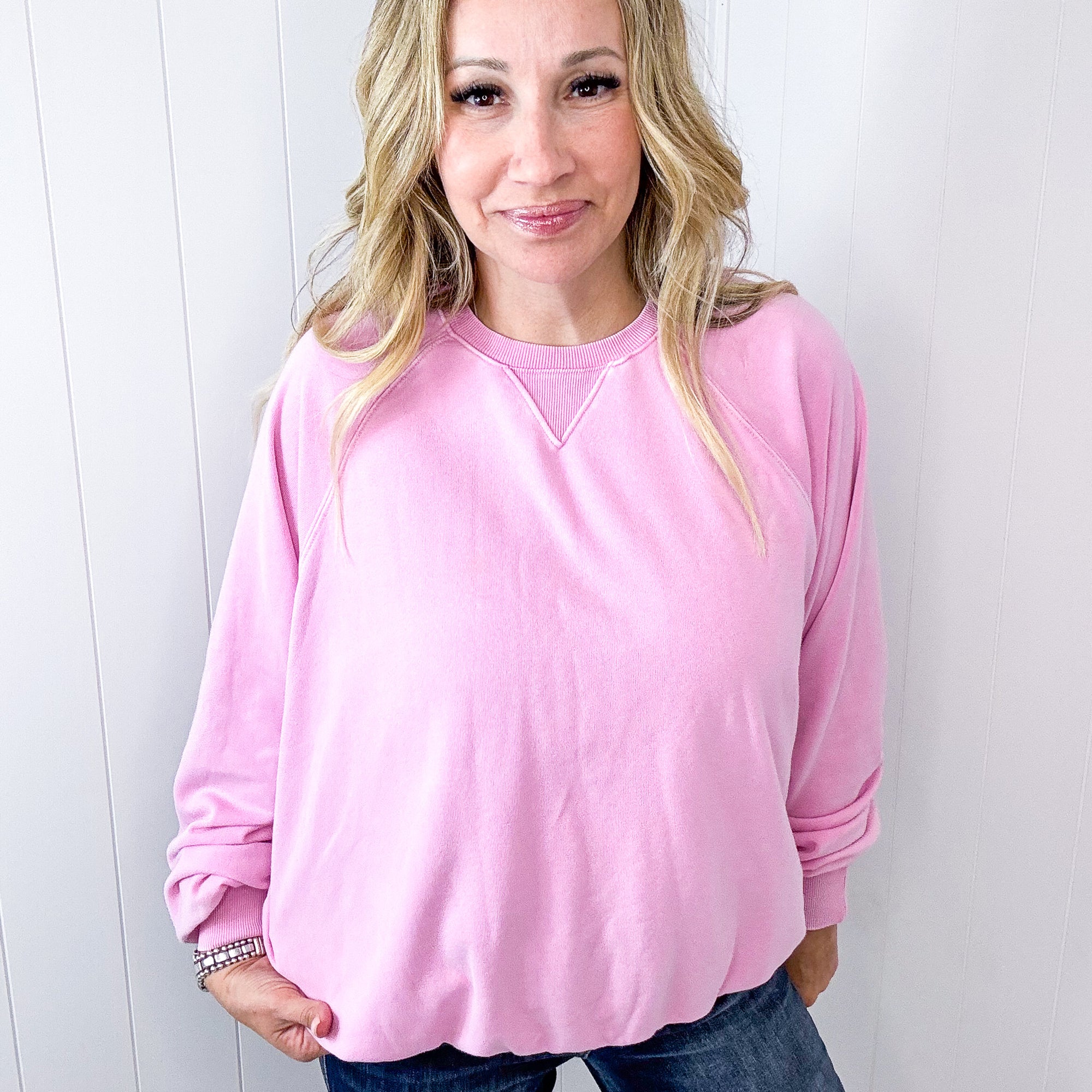 Every Day is a New Adventure Lightweight Soft Pullover Long Sleeve Sweatshirt in 4 Colors - Boujee Boutique 