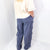 Sunday Funday Mineral Washed Bubble Cargo Pocket Terry Knit Wide Leg Pants in 2 Colors - Boujee Boutique 