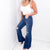 Judy Blue Frisco High Waist Tummy Control Distressed Flare Jeans - Boujee Boutique 