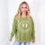 Be Happy Mineral Washed Terry Knit Pullover Long Sleeve Top in 5 Colors - Boujee Boutique 