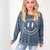 Be Happy Mineral Washed Terry Knit Pullover Long Sleeve Top in 5 Colors - Boujee Boutique 
