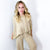 Soft Puff Textured Hacci Knit Teddy Pullover Quarter Sleeve Pullover Hoodie in 3 Colors - Boujee Boutique 