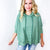 Soft Puff Textured Hacci Knit Teddy Pullover Quarter Sleeve Pullover Hoodie in 3 Colors - Boujee Boutique 